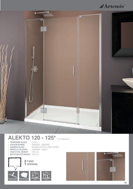 SHOWER ENCLOSURES CATALOGUE