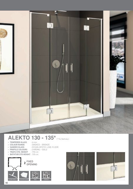 SHOWER ENCLOSURES CATALOGUE