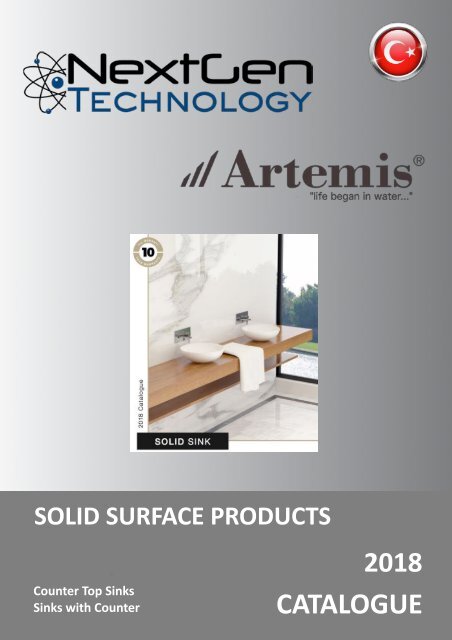 SOLID SURFACE SINKS CATALOGUE