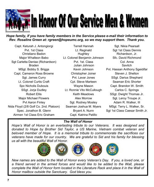 04_08_2018 Bulletin 0730 Service