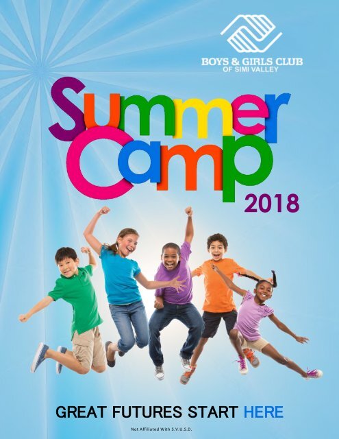 2018 Summer Brochure