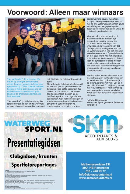 Waterwegsport krant april 2018