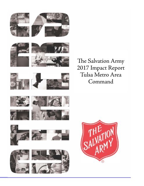 The Salvation Army 2017 Impact Report for the tulsa Metro Area Command