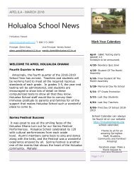 April Newsletter 2018