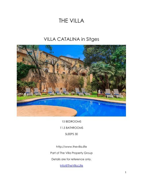 Villa Catalina - Sitges