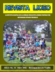 REVISTA LICEO ABRIL2018