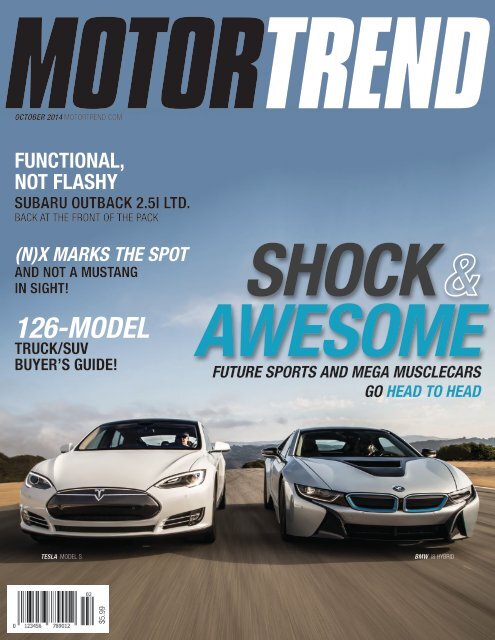 Motor Trend Magazine Redesign