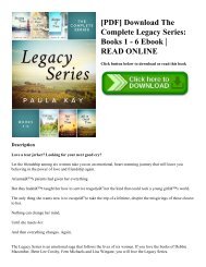 [PDF] Download The Complete Legacy Series Books 1 - 6 Ebook  READ ONLINE