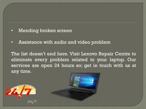Benefits Of Lenovo Repair Centre For Mending The Laptop