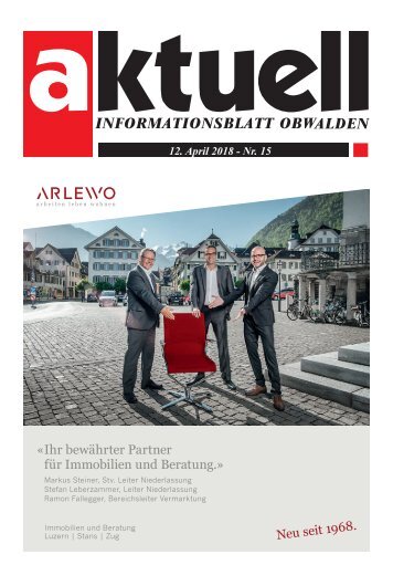 Aktuell Obwalden 15-2018