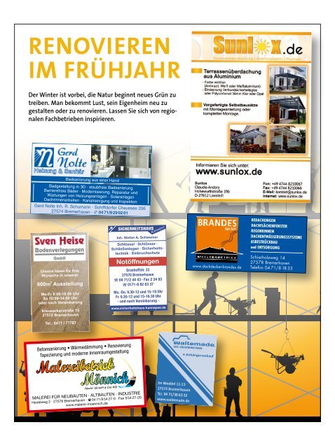 Auf Kurs, Ausgabe April 2018