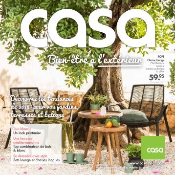 Casa catalogue 15 mars-30 septembre 2018