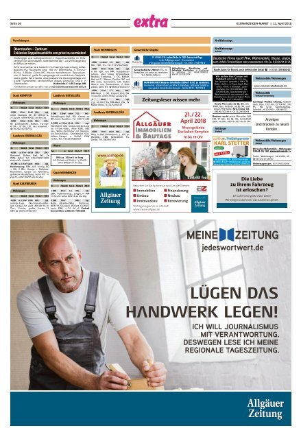 extra Kaufbeuren, vom Donnerstag, 5. April