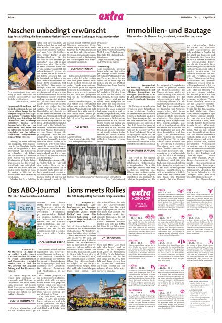 extra Kaufbeuren, vom Donnerstag, 5. April