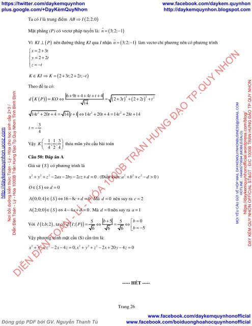 Bộ đề thi thử THPT QG 2018 Các môn TOÁN - LÍ - HÓA Các trường THPT Cả nước CÓ HƯỚNG DẪN GIẢI (Lần 8) [DC11042018]