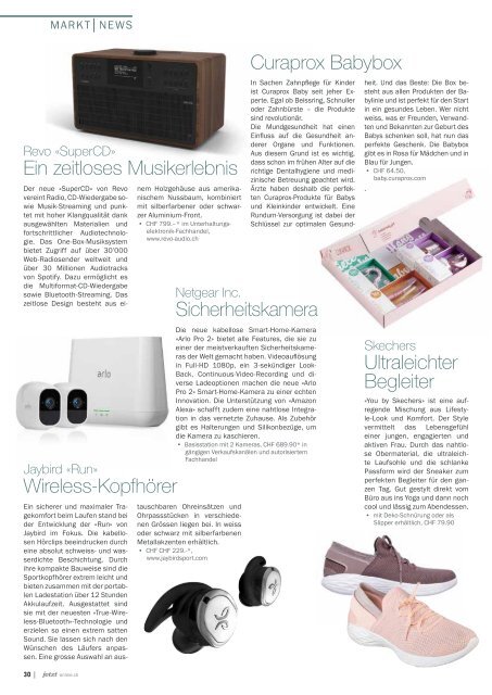 jetzt – Das Schweizer Familien- & Lifestyle Magazin – April 2018