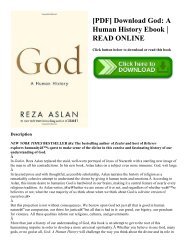 [PDF] Download God A Human History Ebook  READ ONLINE