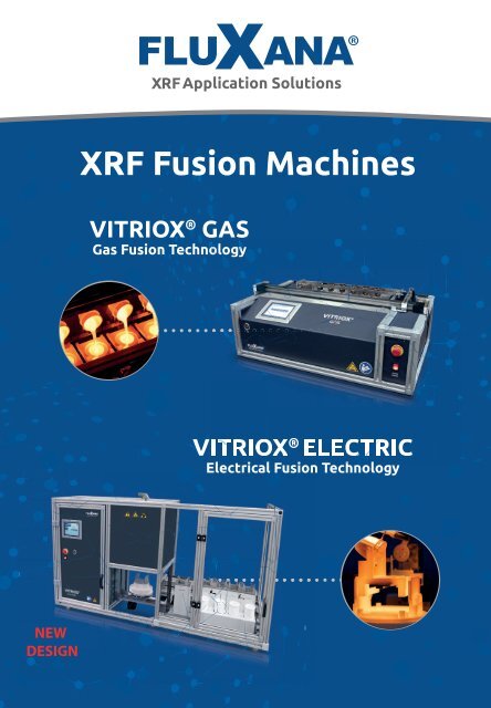 Fluxana XRF Fusion Machines Vitriox Electric