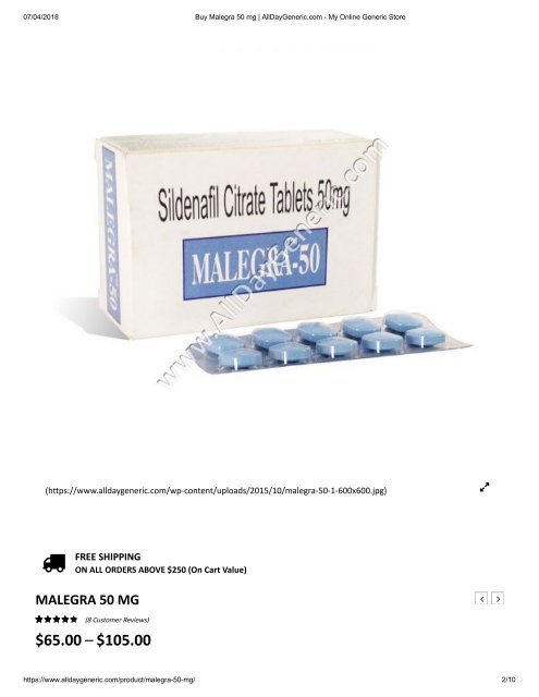 Buy Malegra 50 mg 