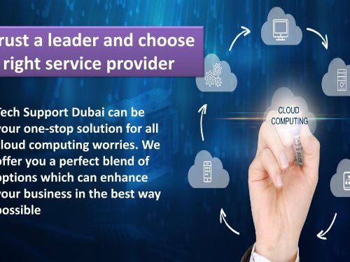 Get The Best Cloud Solution in Dubai ,  Dial - 0502053269