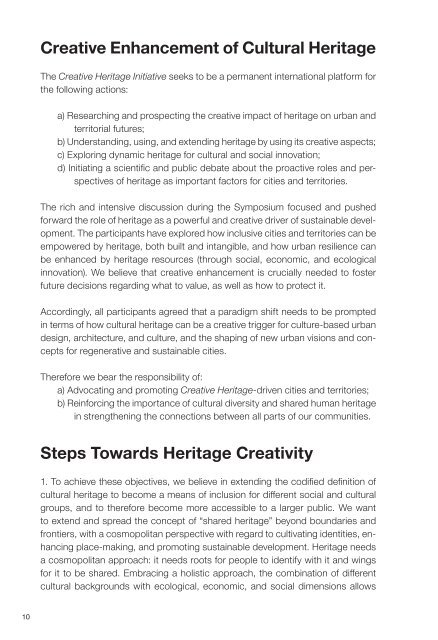 Creative Heritage