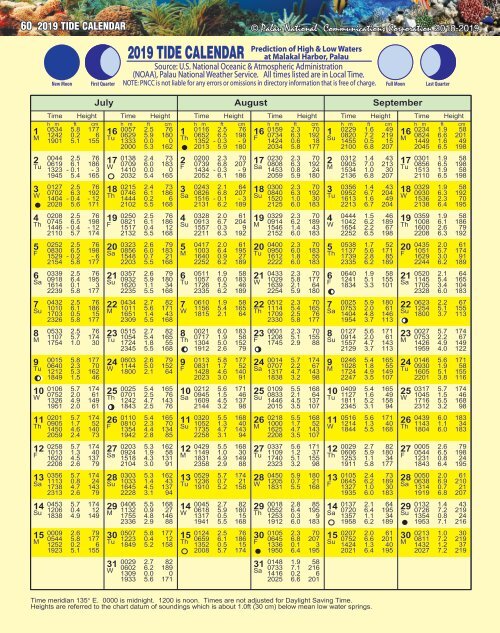 PNCC Palau 2018 Yellow Pages