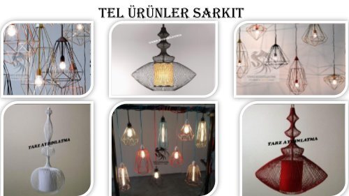 tarz aydınlatma katalog