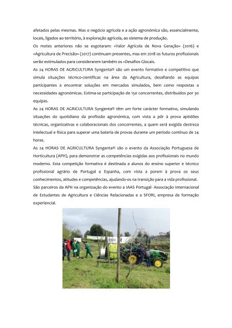 A EPAAD nas 24h00 Agricultura Syngenta