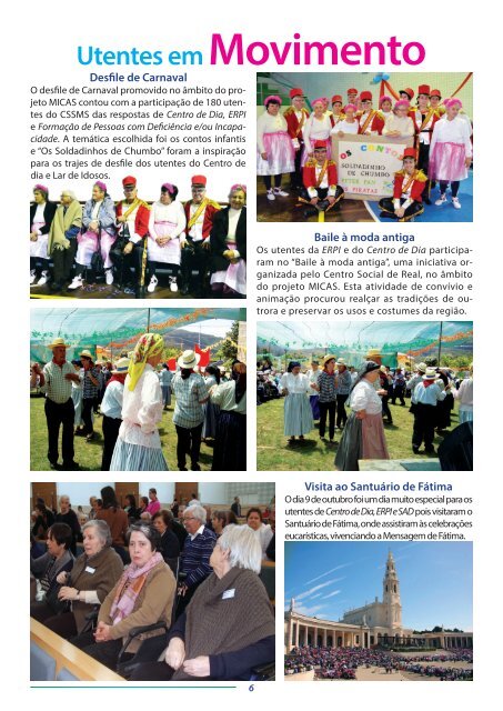 Revista Vida, Solidariedade, Sardoura - 1ª Edição