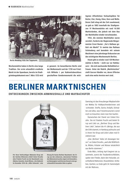 Magazin GARCON - Essen, Trinken, Lebensart Nr. 48