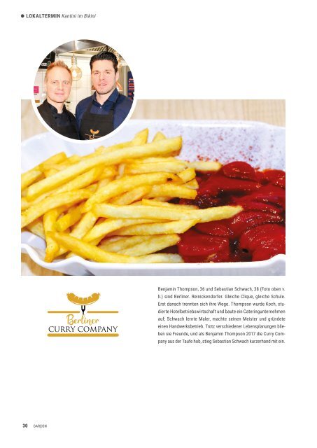 Magazin GARCON - Essen, Trinken, Lebensart Nr. 48