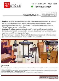 Retoke catalogo 2018