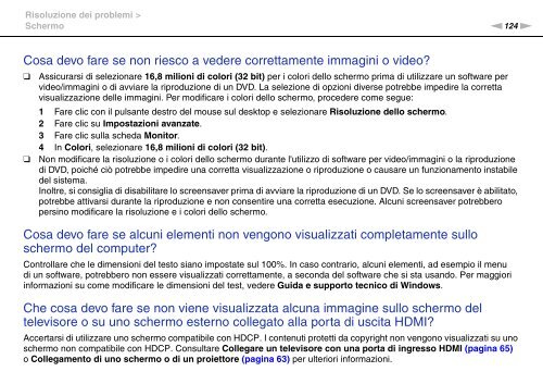 Sony VPCYB3Q1R - VPCYB3Q1R Mode d'emploi Italien