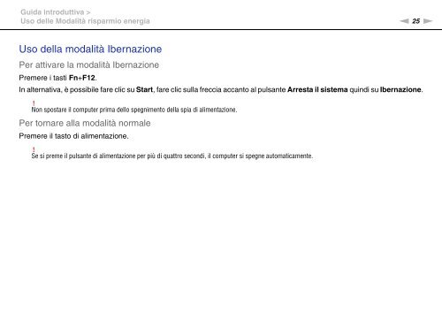 Sony VPCYB3Q1R - VPCYB3Q1R Mode d'emploi Italien