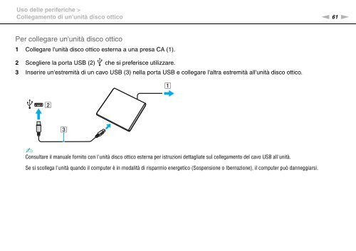 Sony VPCYB3Q1R - VPCYB3Q1R Mode d'emploi Italien