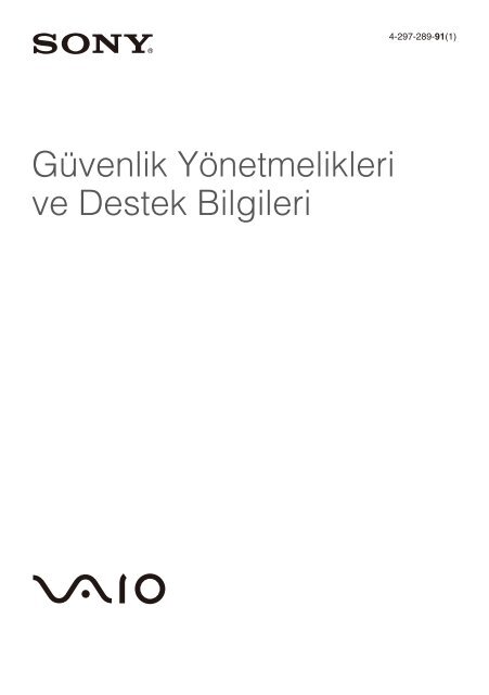 Sony VPCYB3Q1R - VPCYB3Q1R Documents de garantie Turc