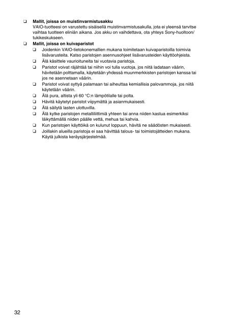 Sony VPCEH3C4E - VPCEH3C4E Documents de garantie Danois