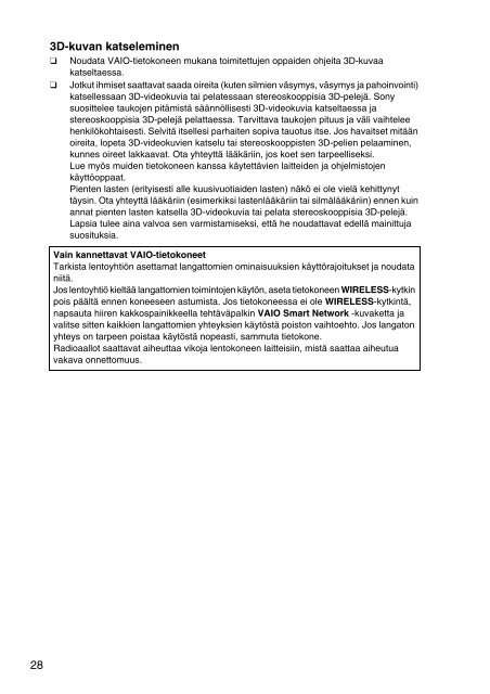 Sony VPCEH3C4E - VPCEH3C4E Documents de garantie Norv&eacute;gien