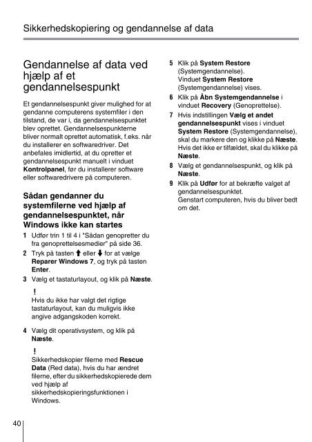 Sony SVE1511T1E - SVE1511T1E Guide de d&eacute;pannage Finlandais