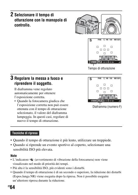 Sony DSLR-A500Y - DSLR-A500Y Istruzioni per l'uso