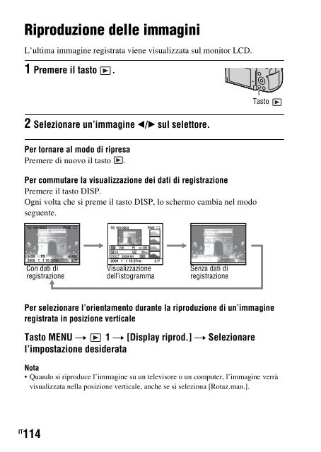 Sony DSLR-A500Y - DSLR-A500Y Istruzioni per l'uso