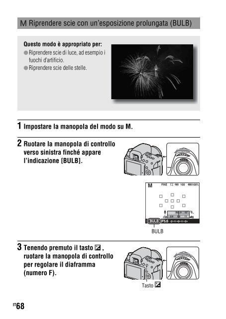 Sony DSLR-A500Y - DSLR-A500Y Istruzioni per l'uso