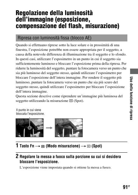 Sony DSLR-A500Y - DSLR-A500Y Istruzioni per l'uso