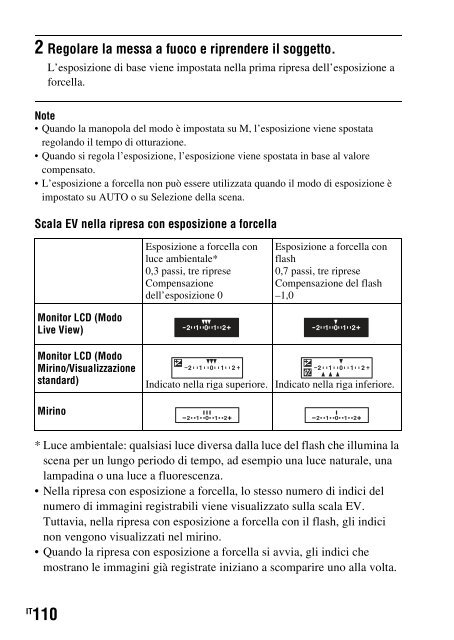 Sony DSLR-A500Y - DSLR-A500Y Istruzioni per l'uso