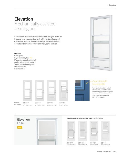 Brochure Novatech 2018 DEL Windows & Doors