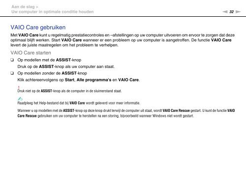 Sony VPCCB3M1E - VPCCB3M1E Mode d'emploi N&eacute;erlandais