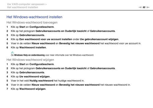 Sony VPCCB3M1E - VPCCB3M1E Mode d'emploi N&eacute;erlandais