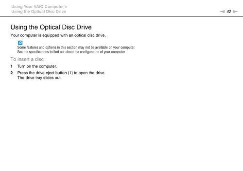 Sony VPCCB3M1E - VPCCB3M1E Mode d'emploi Anglais