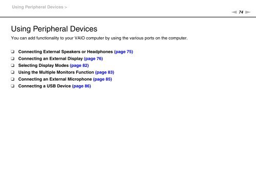 Sony VPCCB3M1E - VPCCB3M1E Mode d'emploi Anglais