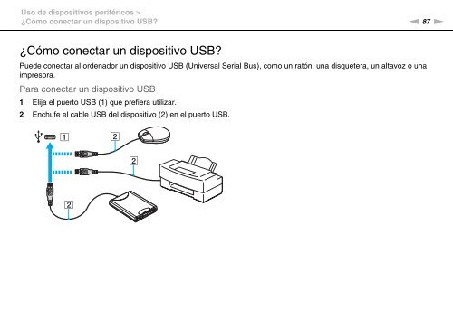 Sony VPCCB3M1E - VPCCB3M1E Mode d'emploi Espagnol